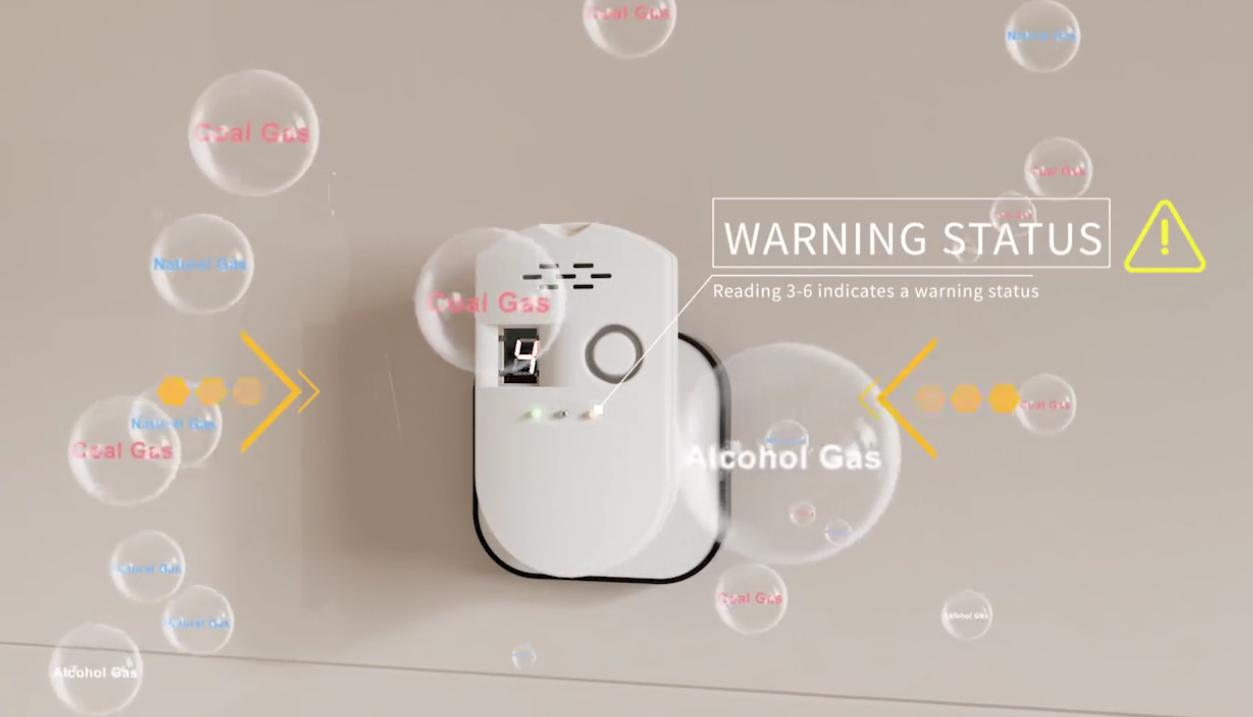 Ningbo Pdlux PD-GSV8 Smart Gas Alarm-вдосконалена система виявлення та безпеки газу